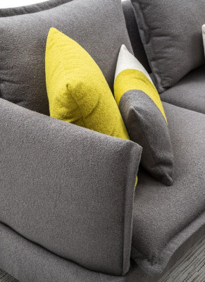 Gray Chesterfield Upholstered Sofa Corner Sofa Suite Upholstery Luxury Corner Sofas