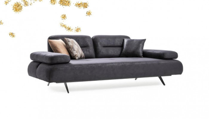Sofa set 4+3+1 seater set design sofa upholstered couches couch modern luxury new