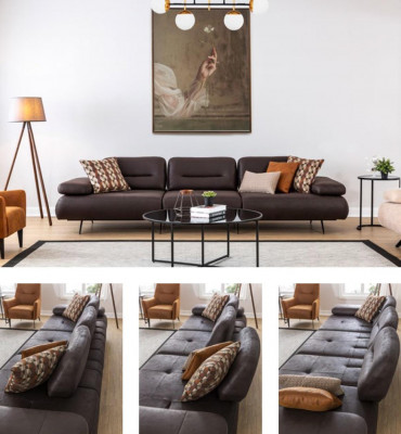 Sofa set 4+3+1+1 seater set design sofa upholstery couches couch modern luxury