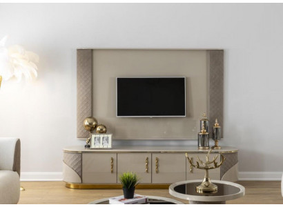Modern TV lowboard luxury TV cabinet stylish RTV living room TV dresser NEW