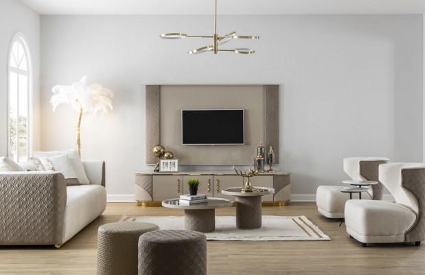 Modern TV lowboard luxury TV cabinet stylish RTV living room TV dresser NEW