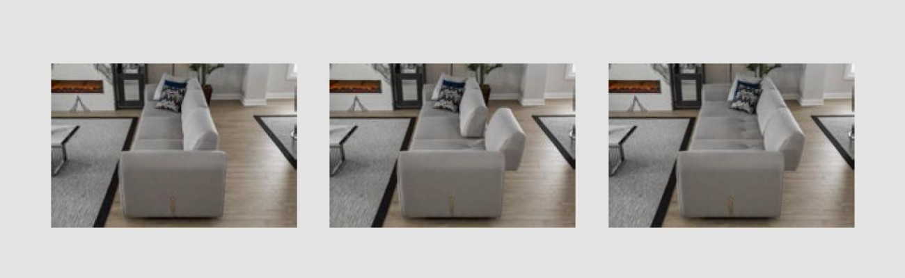 Luxury Sofa 4-Seater Fabric Living Room Modern Design Sofas Upholstered Couches