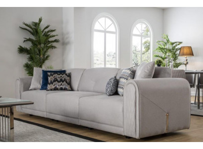 Luxury Sofa 4-Seater Fabric Living Room Modern Design Sofas Upholstered Couches