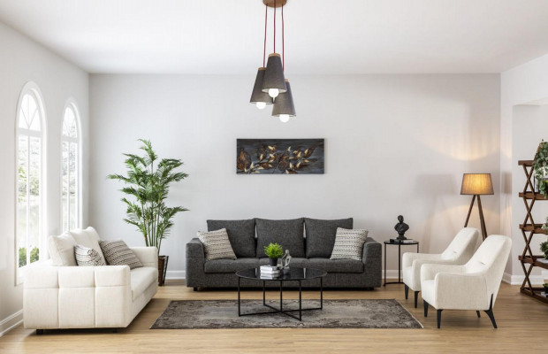 Armchair Modern Single-Seater Design New Armchair Furniture Living Room Sofa 1 Seater