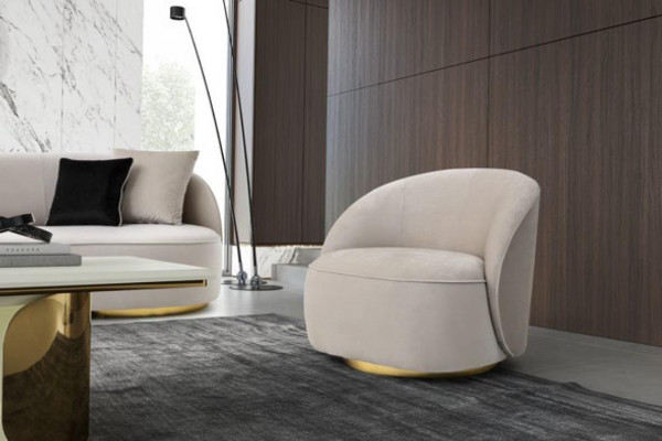 Armchair Modern Single-Seater Design Armchair for Living Room Furniture Sofa 1-Seater