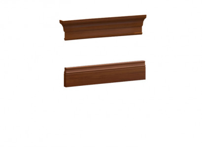 Elements baseboard crown molding for the cabinet display case cabinet system BA-29