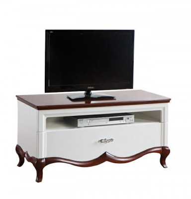Massive wood handmade classic base RTV TV cabinet MI-RTVA