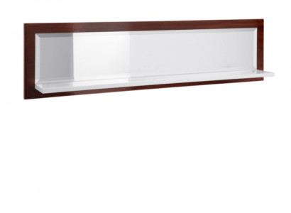 Design wall mirror with shelf, designer mirror living room hallway XXL VIA VI-P1