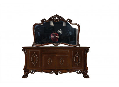 Sideboard with Mirror Shelf Dresser Sideboards Sideboard Dressers Wood