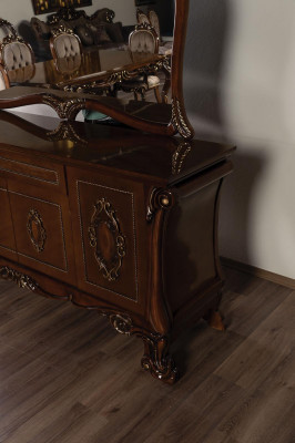 Sideboard with Mirror Shelf Dresser Sideboards Sideboard Dressers Wood