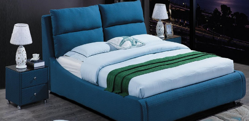 Bed Cushion Design Deco Luxury Double Hotel Beds Sleep Room Leather