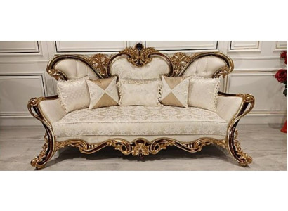 Living room sofa couch furniture classic decor 3-seater couches