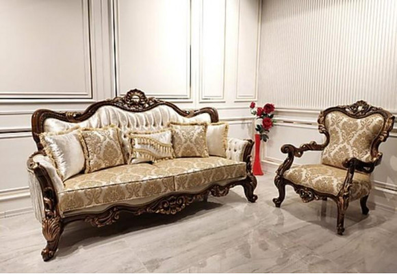 Classic sofa set living room sofa couch furniture 3+1 seat