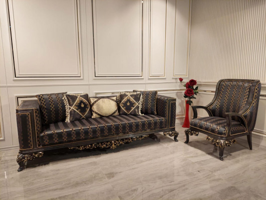Classic sofa set 3+1 seat furniture upholstery sets sofas