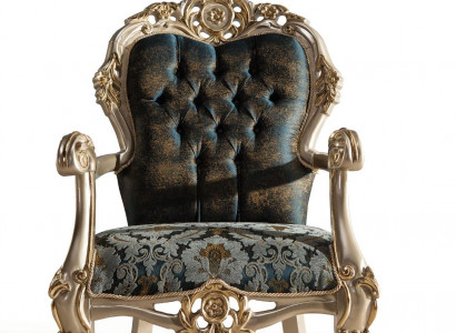 Baroque Armchair Chesterfield Wingback Chair Classic Single Seater Sofa Couch