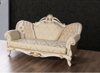 Three-seater beige couch sofa furniture upholstery furnishing couches sofas new