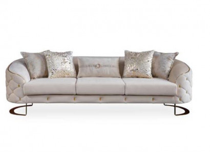 Oval couch three-seater couches furniture sofa living room sofas