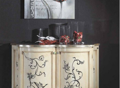 Classic sideboard wood dresser white cabinet cabinets luxury Italian new