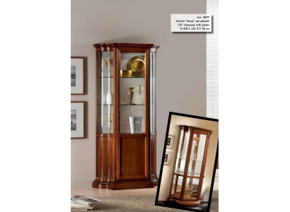 Display cabinet brown luxury Italian furniture showcases cabinets living room