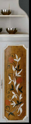 Country House Corner Cabinet, Corner Chest, Italian Furniture, Cabinet, Chests of Drawers, Sideboard