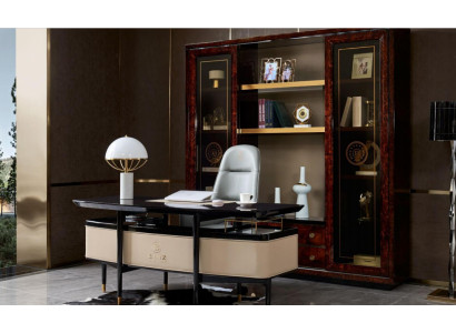Noble office furniture luxury office furniture desk armchair set suite