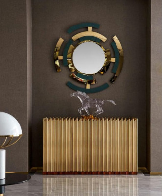 Console sideboard dresser wall hallway table modern console table