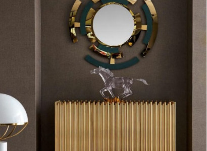 Console sideboard dresser wall hallway table modern console table