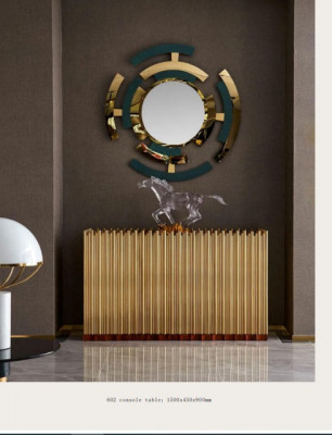 Console sideboard dresser wall hallway table modern console table