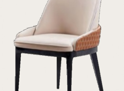 Armchair Chair 1x Dining Room Lounge Seating Upholstered Chair New Leather Television