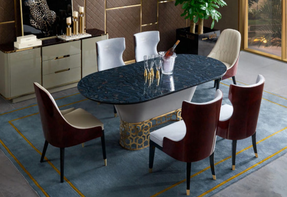 Dining room 1x chair chairs upholstery wood modern designer backrest seat armchair