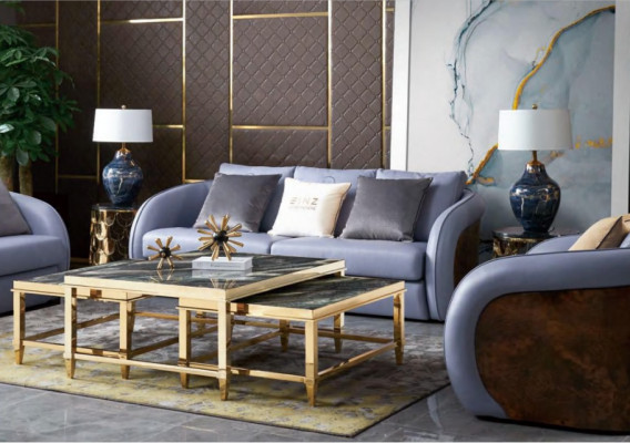 Design Furniture Sofa Couch 3 Seater Upholstery Sofas Living Room Couches Leather Three-Seater