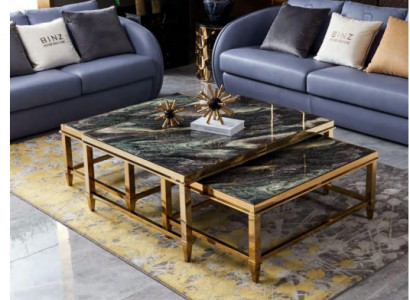 Double coffee table side table design living room table tables