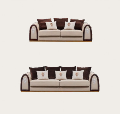Complete sofa set 431 seat cushion couches noble luxury living room furniture