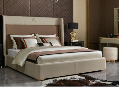 Design bedroom 6-piece complete set bed nightstand dressing table