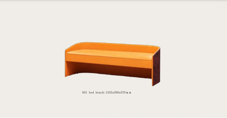 Seat cushion bench cushion seat stool bench leather wood style designer ottoman new