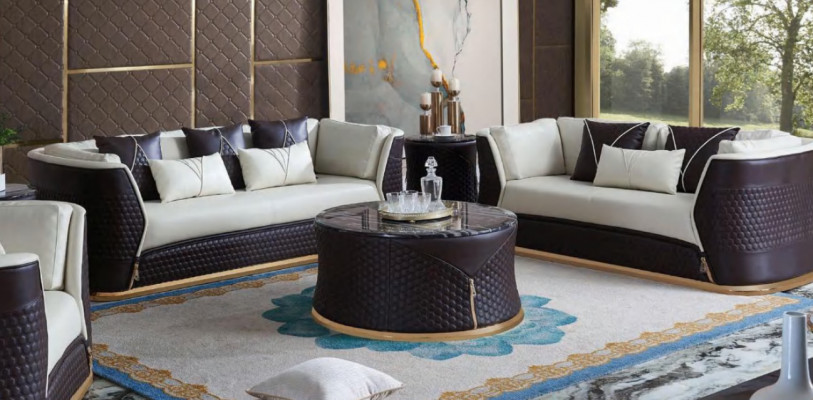 Couch Table Coffee Side Design Decorative Modern Round Living Room Round