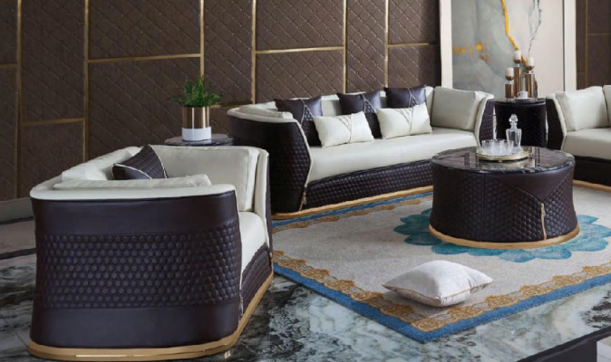 Couch Table Coffee Side Design Decorative Modern Round Living Room Round