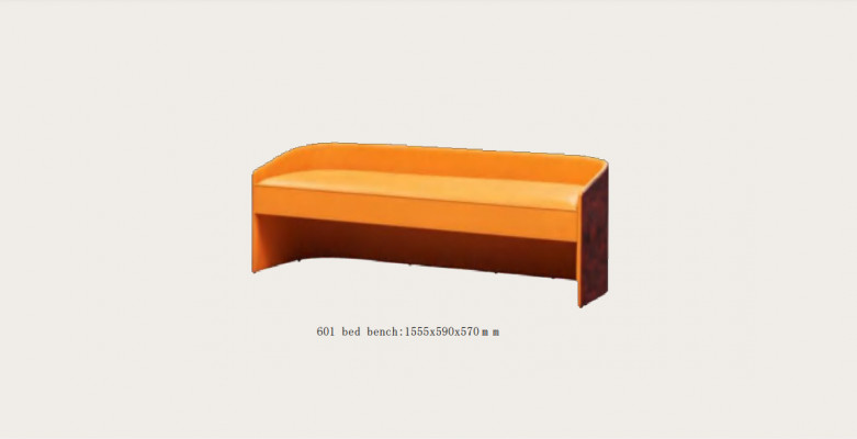 Seat cushion bench cushion seat stool leather wood style designer footstool