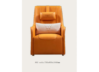 Armchair Relax Leather Lounge Club Upholstery Design Couch Luxury Sofa Seat Furniture New
