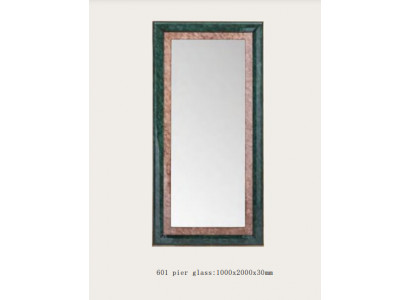 Modern large mirror wall mirror real wood frame hanging mirror luxury furniture