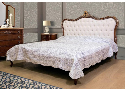 Double bed beds bedroom designer beds Vaccari furniture solid wood bed new