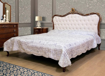 Double bed beds bedroom designer beds Vaccari furniture solid wood bed new