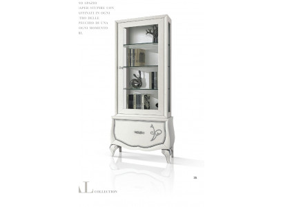 Glass cabinet showcase cabinets shelf wood display cabinet design modern living room new