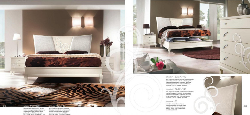 Bedroom bed nightstand double beds set bed frame beds set 3 pcs.
