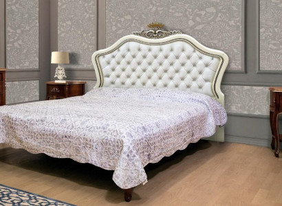 Classic bed luxury furniture beds bedroom furnishings nightstand 2x 3-piece set.