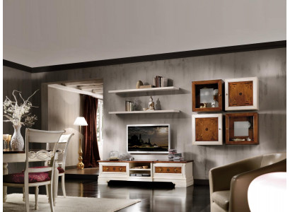 Living room wall unit set display cabinet cupboard shelf set wall units shelf TV wall