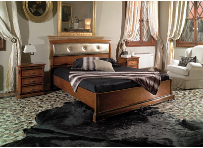 Bed double bed Vaccari cav giovanni solid wood bedroom design furniture new