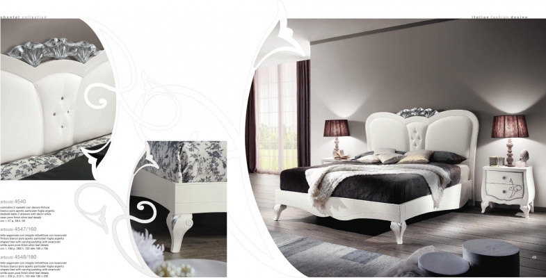 Bedroom Bed Nightstand Beds Wood Design Bed Frame Suite New 3-piece Set