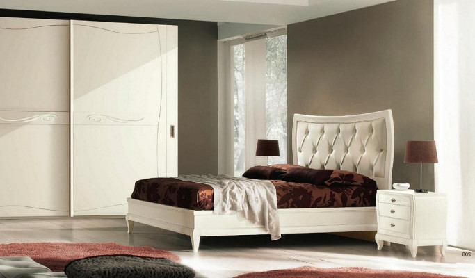 Bedroom bed bedside table double beds set bed frame beds set 3-piece.