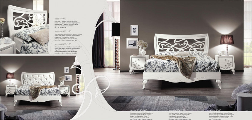 Bedroom bed nightstand set group beds double bed frame 3-piece set new
